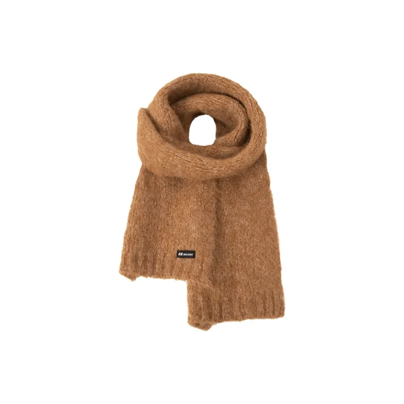 BAIJUAN Knit Scarves Unisex-1
