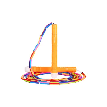 LiNing Casual Entertainment Non Countable Jump Ropes Kids PVC+Rubber+DTY Rope+PP Controller Cord Length 2.6m Orange