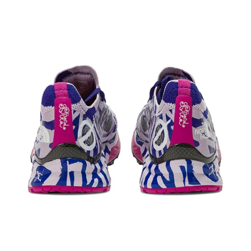 THE NORTH FACE Vectiv Wear resistant And Lightweight Low Top Running Shoes Women's Purple-3