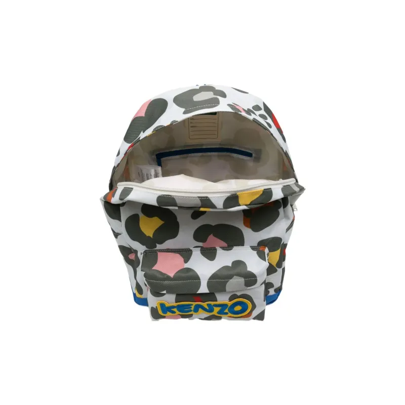 KENZO Kids Rucksack Leopard-print Backpack-2