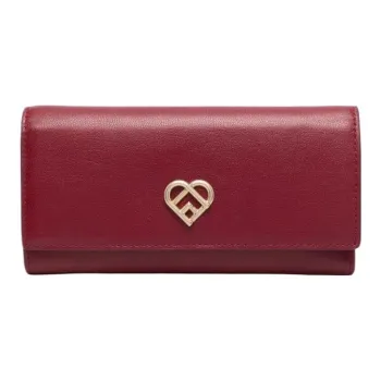 Furla My Joy Leather Wallet Regular Women's Rose Red