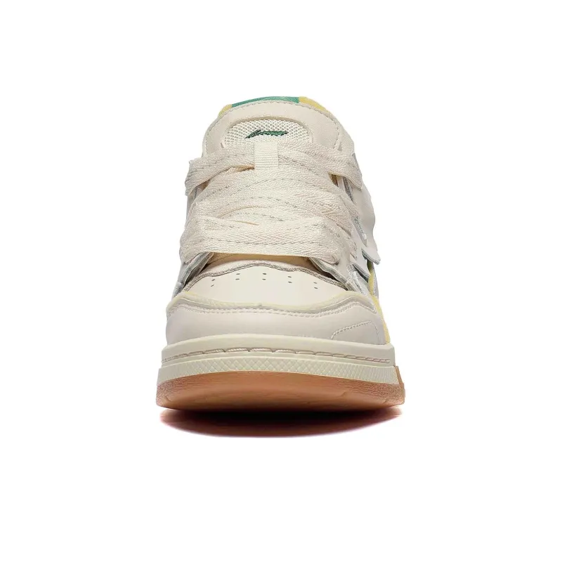 LiNing Wave Pro Cushioning Wear Resistant Low Top Skateboard Shoes Women's Pine Green-4