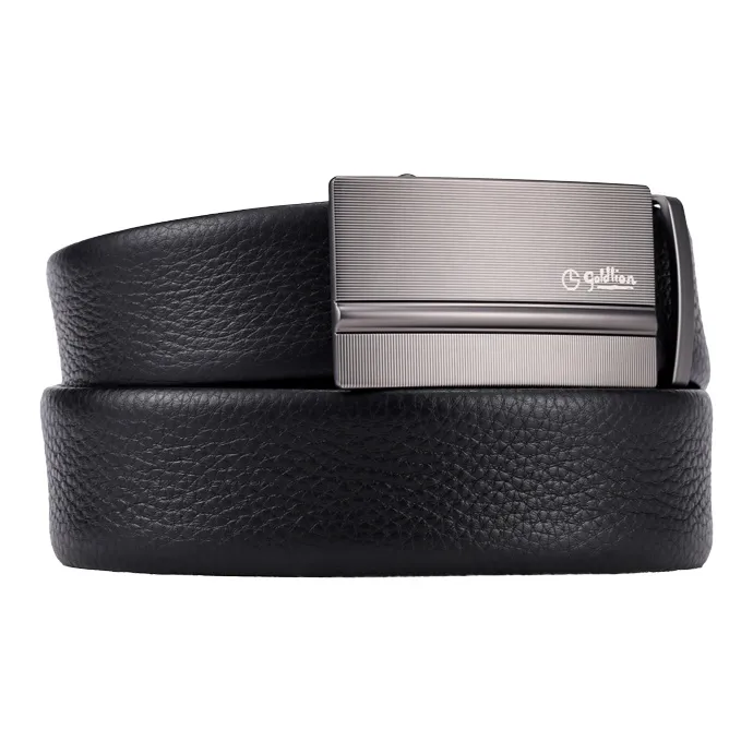 GOLDLION Cow Leather Belts Men's Width 3.5cm-1