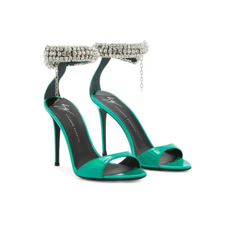 Giuseppe Zanotti Intriigo Bijoux 105mm Sandals Women's-2