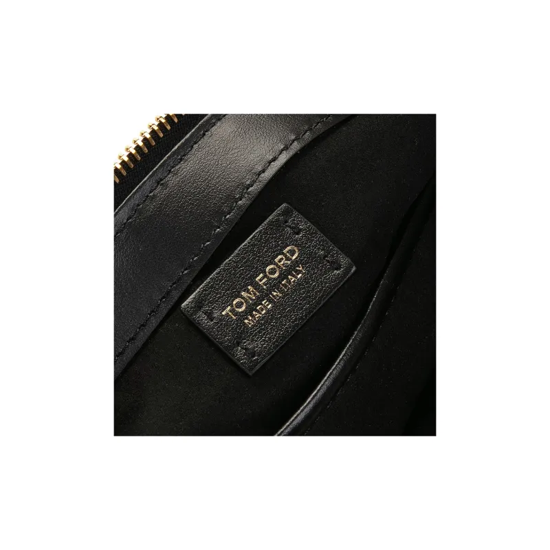 TOM FORD Embossed Chain Linked Clutch Bag-6