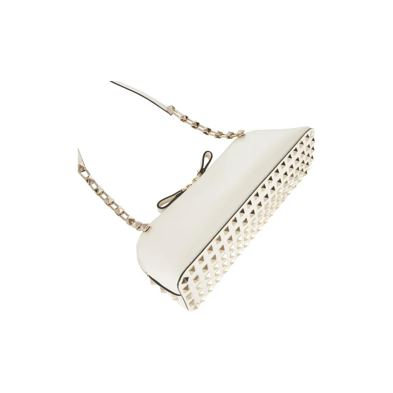 Valentino Leather Clutch Mini Women's White-2