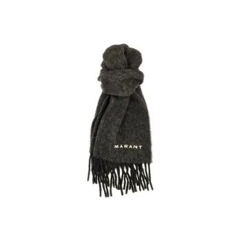 ISABEL MARANT Knit Scarves Men's Gray