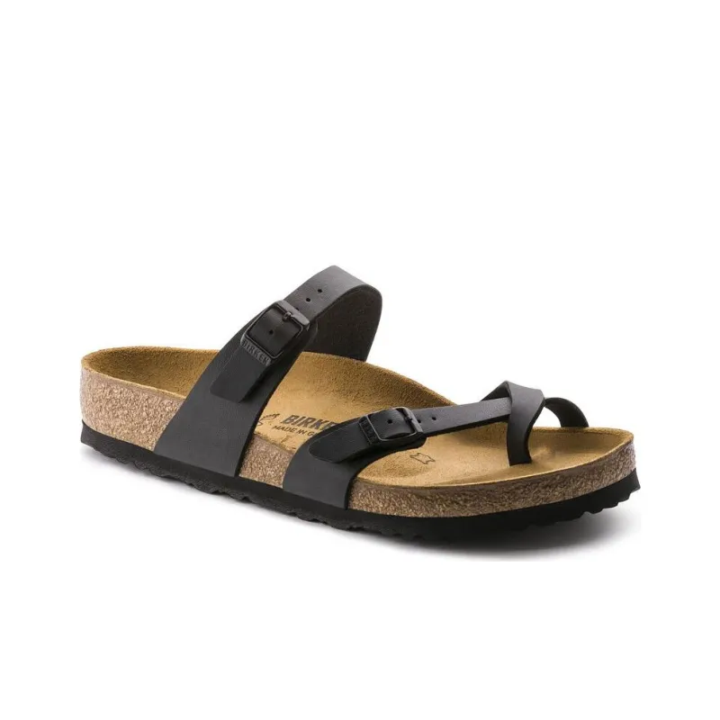 Birkenstock Mayari Birko Flor 'Black'-1