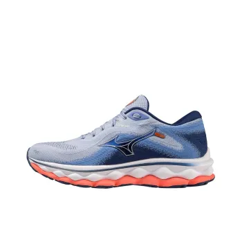 Mizuno Women's Wave Sky 7 'Blue Heron Silver'
