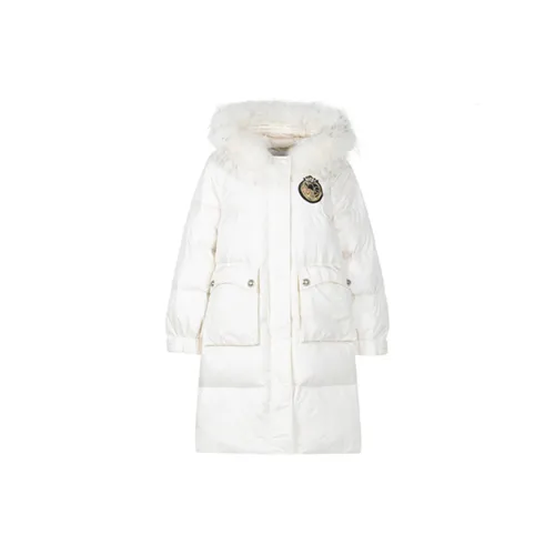 Lagogo Down Jackets Women's Raw White