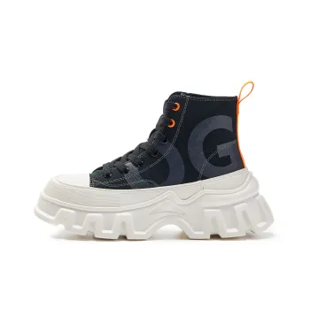 OGR Lull Collection 2.0 High Top Canvas Shoes Unisex Black