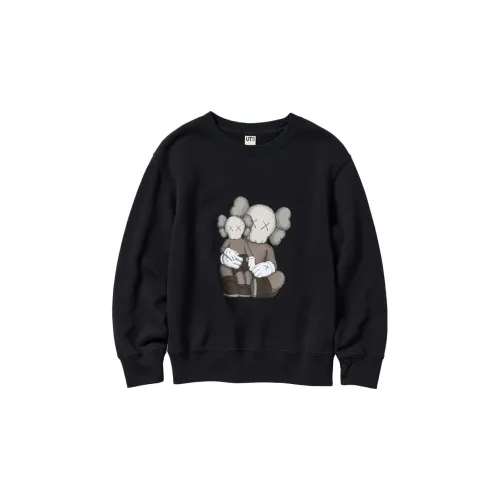 UNIQLO Kaws Co-Branded Collection Sweatshirts Unisex Black