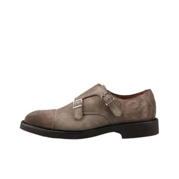 DOUCAL'S Double Buckle Shoes