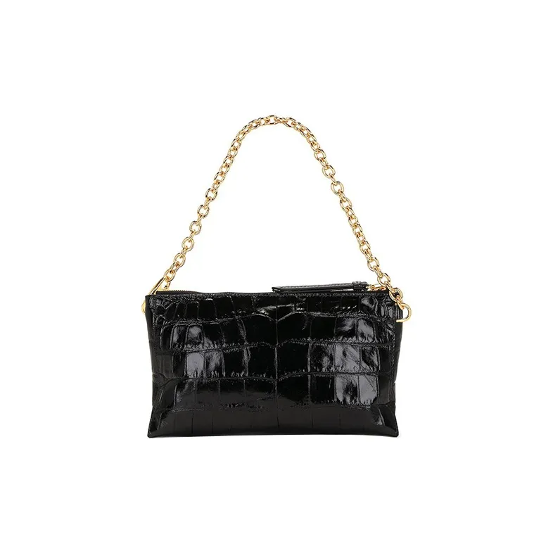 TOM FORD Embossed Chain Linked Clutch Bag-3