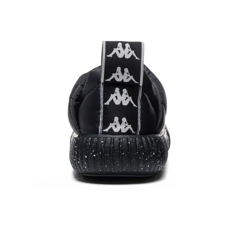 Kappa Warm Wear Resistant Slip Resistant Low Top Casual Shoes Women's Black-4