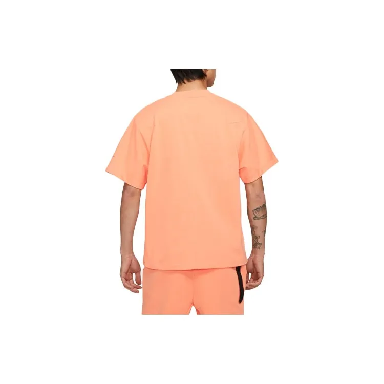Nike Sportswear T Shirts Men Fog Orange/Black-1