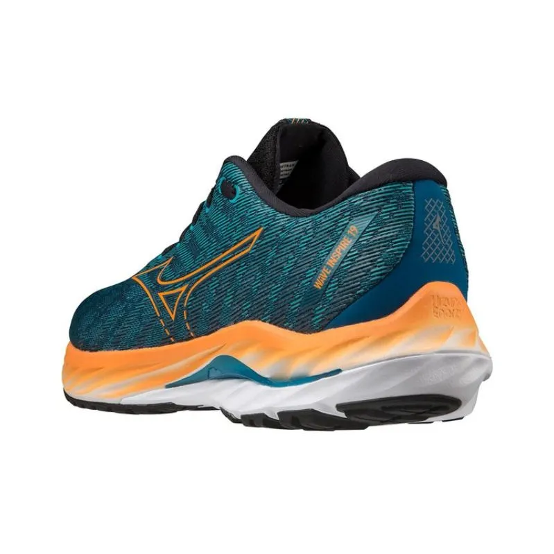 Mizuno Wave Inspire 19 'Ink Blue Bird Of Paradise'-3