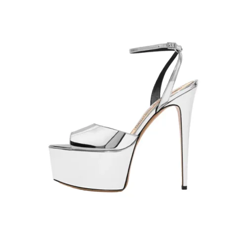 Alexandre Vauthier Metallic-effect 80mm Leather Pumps