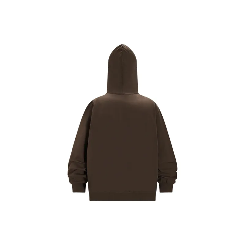 KAKAZZY Sweatshirts Unisex Brown-2