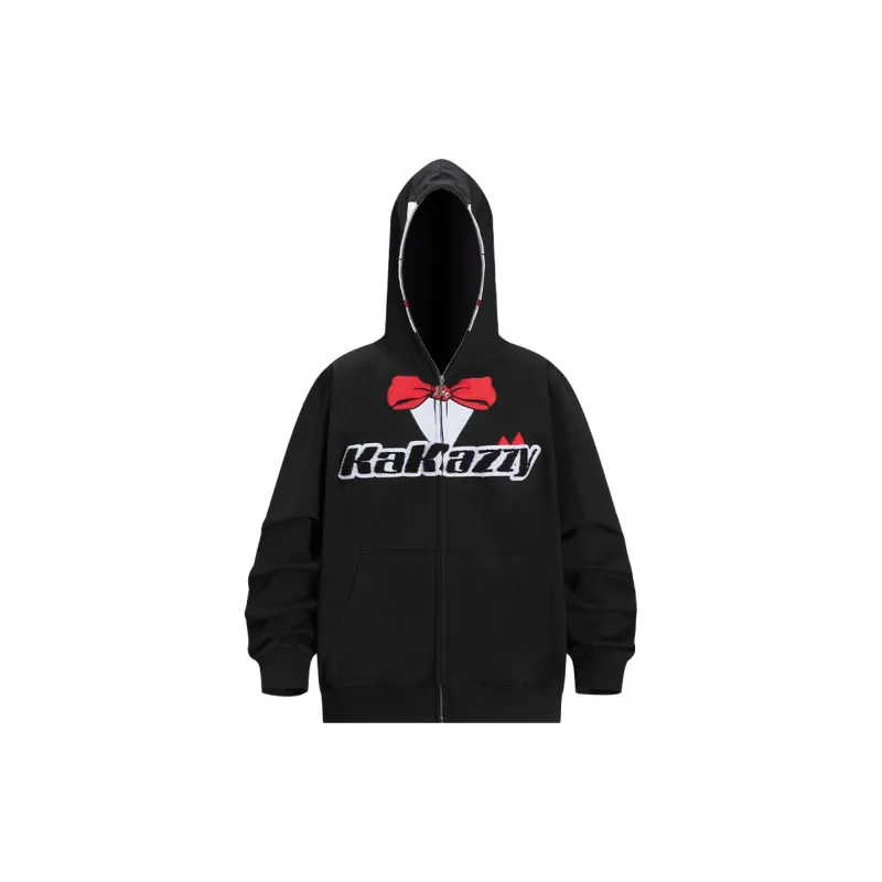 KAKAZZY Sweatshirts Unisex Black-1