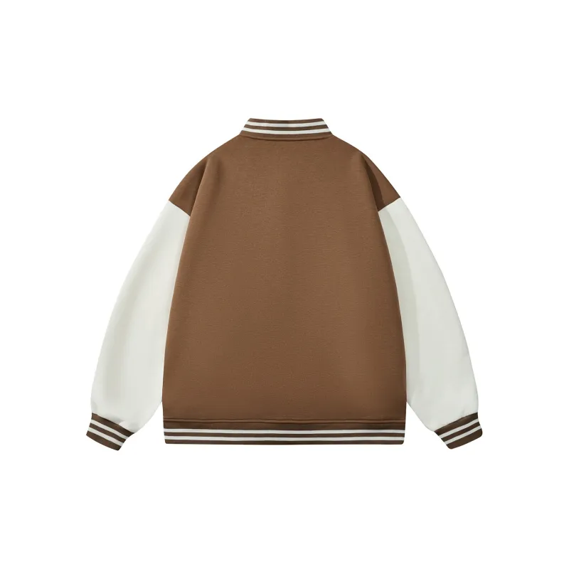 LEVEL RELAX Series Baseball Jacket Unisex-6