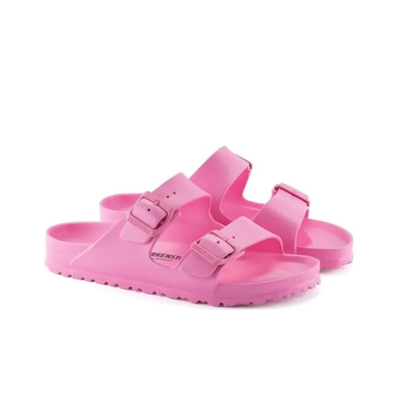 Birkenstock Slide Slippers Women's Candy Pink Red-2