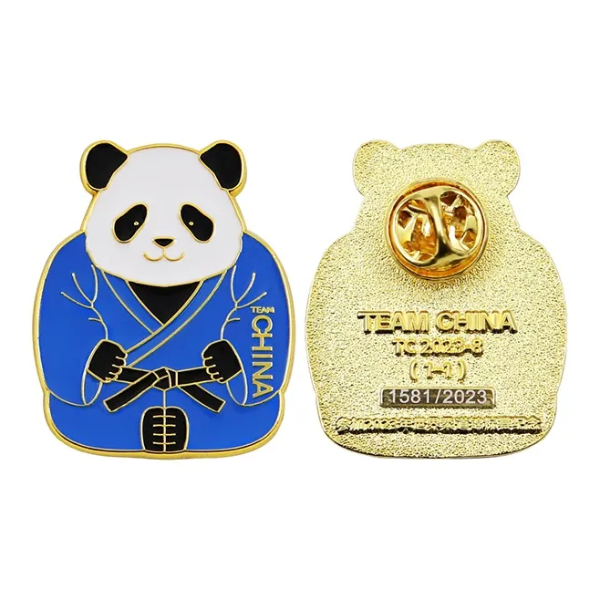 TEAM CHINA National Team 2023 World Judo Championships Commemoration Badge IP Merch-1