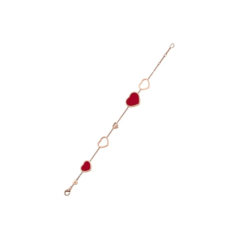 CHOPARD Karat Gold Bracelets Women's Rose Gold-1