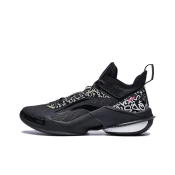 LiNing Power 10 Mid Top Performance Basketball Shoes Men's Black