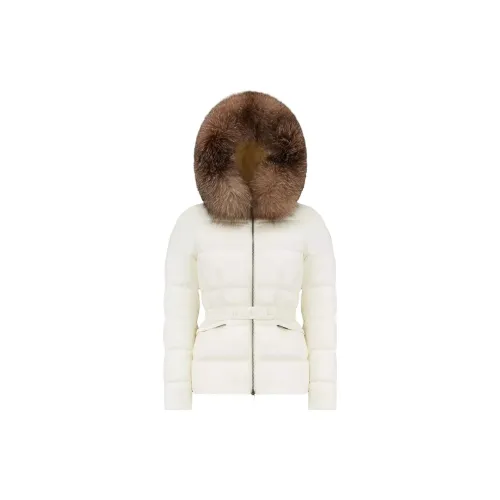 Moncler Down Jackets Women's White