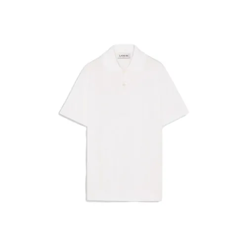 Lanvin Polo Shirts Men White