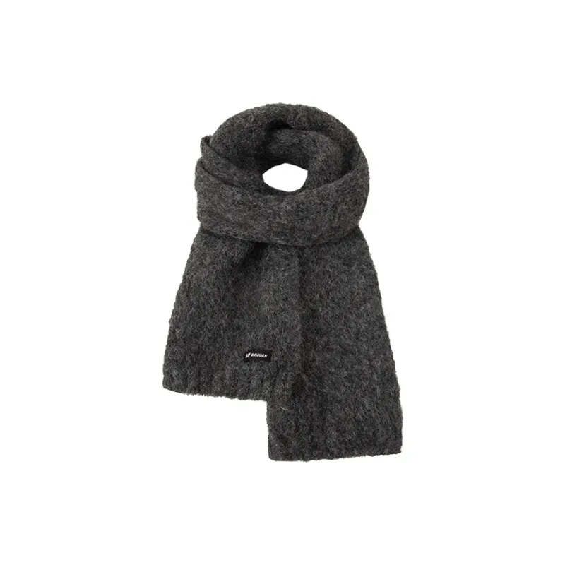 BAIJUAN Knit Scarves Unisex-2