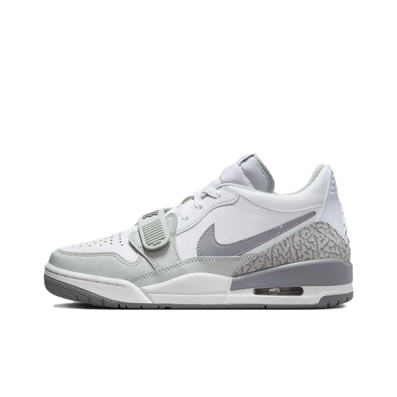 Jordan Legacy 312 Low White Sea Glass-0
