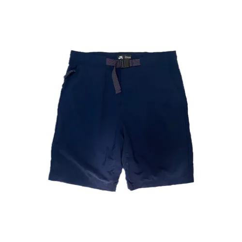 Nike Casual Shorts Men Navy Blue