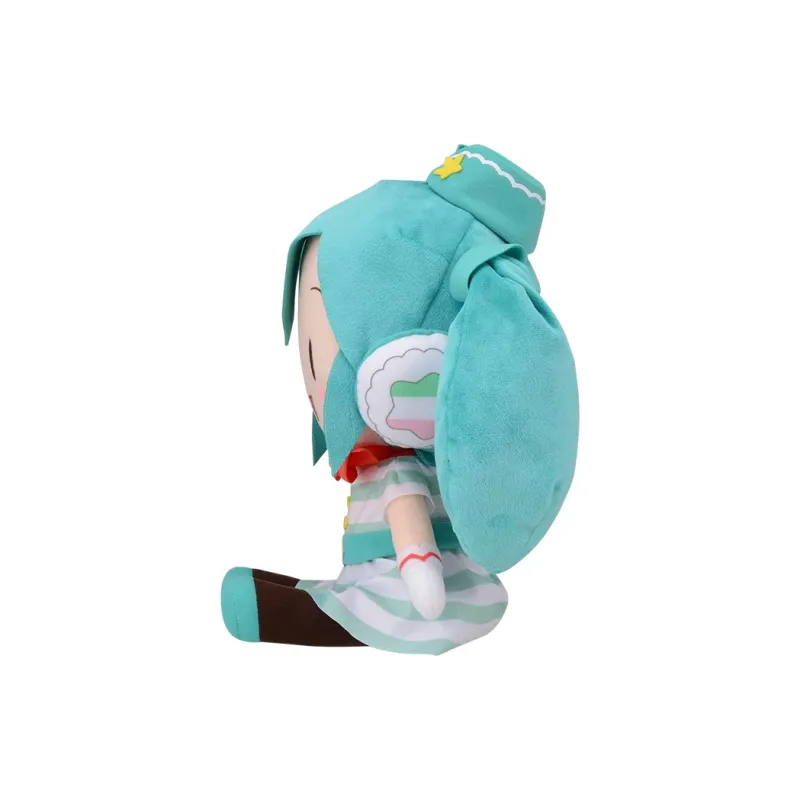 SEGA Hatsune Miku DIVA ACFT Stewardess LL Dolls Plush Doll 32cm Height-1