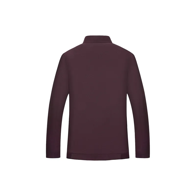 H YXIANG Jackets Men Fuchsia-1