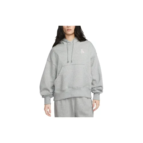 Nike Sportswear Sweatshirts Women's Adjustable Dark Gray/Fine Gray/Walnut Yellow