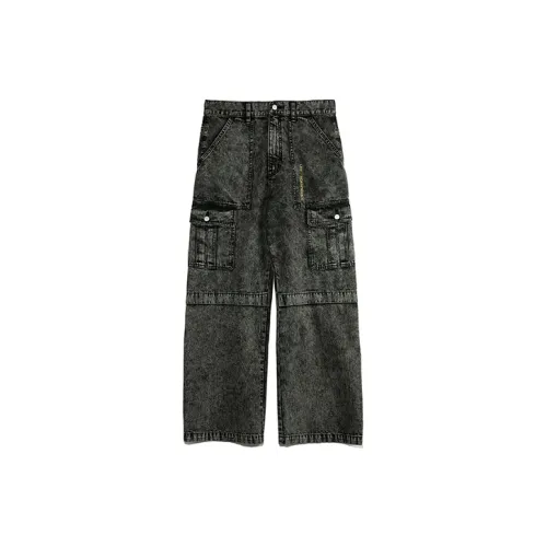 Lee Lee X ROARINGWILD Co-brand Cargo Pants Unisex Dark Jasper