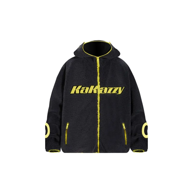 KAKAZZY Puffer Jackets Unisex Dark Gray-3