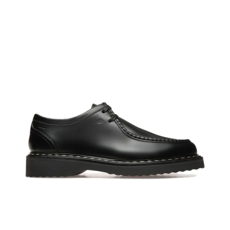 BALLY Lace-up Leather Oxford Shoes-1