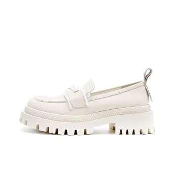 R'AZZURRO Loafers 6cm Women's Milkshake White