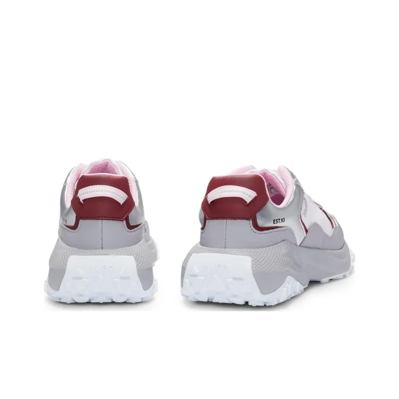 HUGO BOSS Wear-Resistant Low-Top Casual Shoes Women's Light Gray-3
