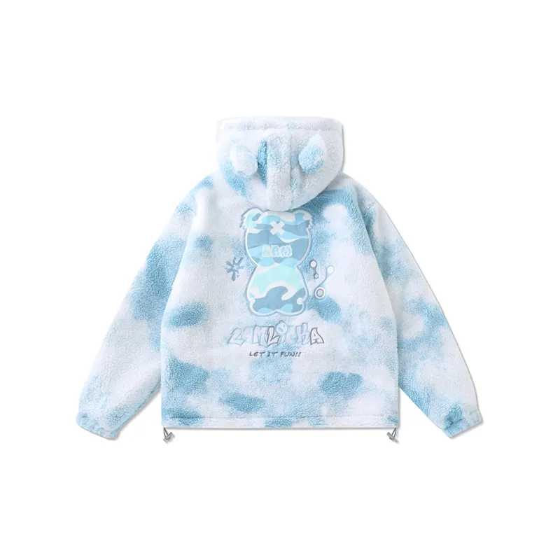 LAMLICKA Puffer Jackets Unisex Blue-1