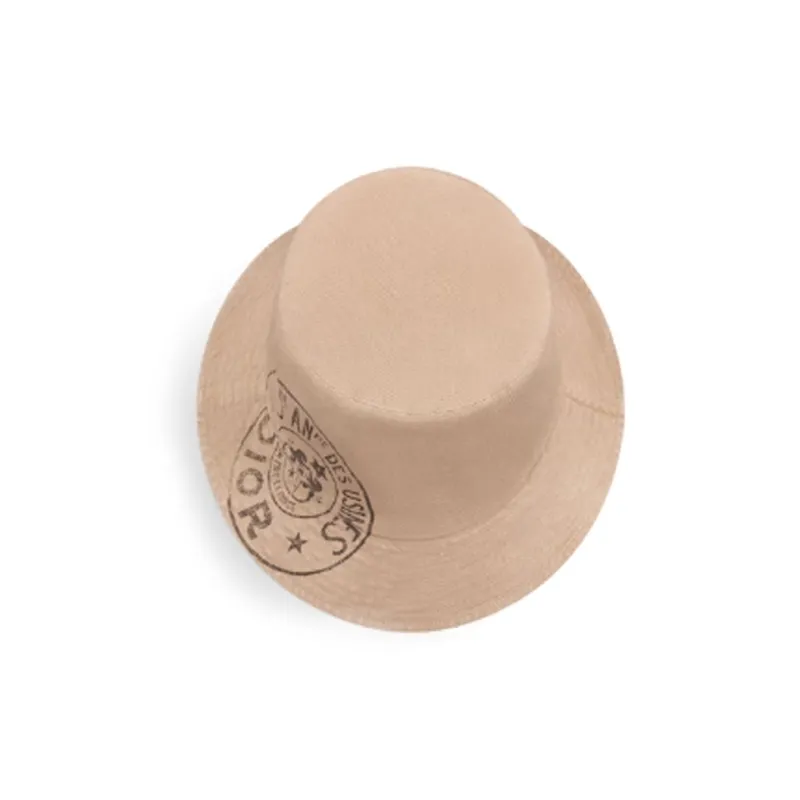 DIOR Cotton Bucket Hats Women's Camel-4