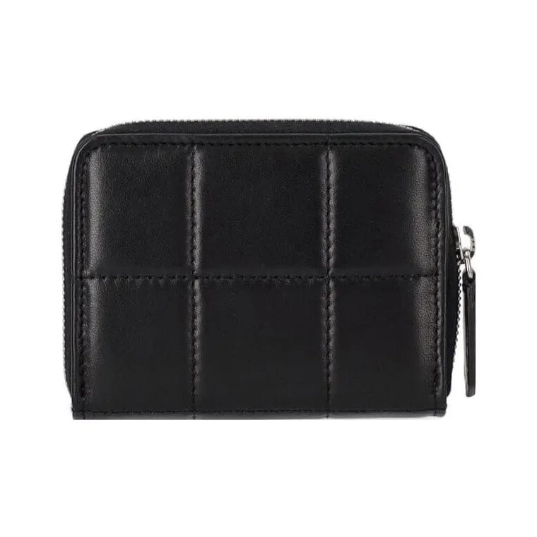 DSQUARED 2 Logo Plaque Zip Around Quilted Wallet-2