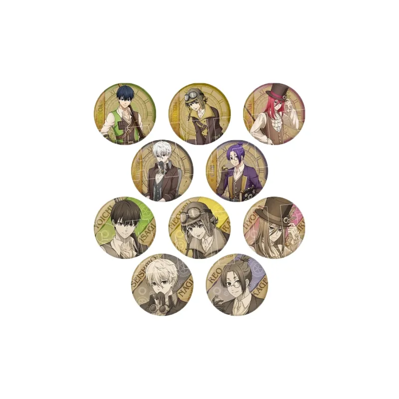 Animate Blue Lock Trading Badge Steampunk IP Merch-0