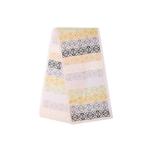 LOEWE Monogram Stripe Scarf-1