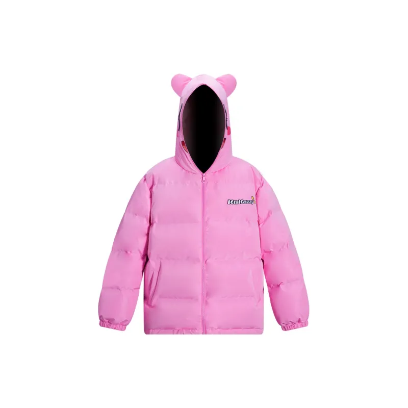 KAKAZZY Puffer Jacket Unisex Pink-1