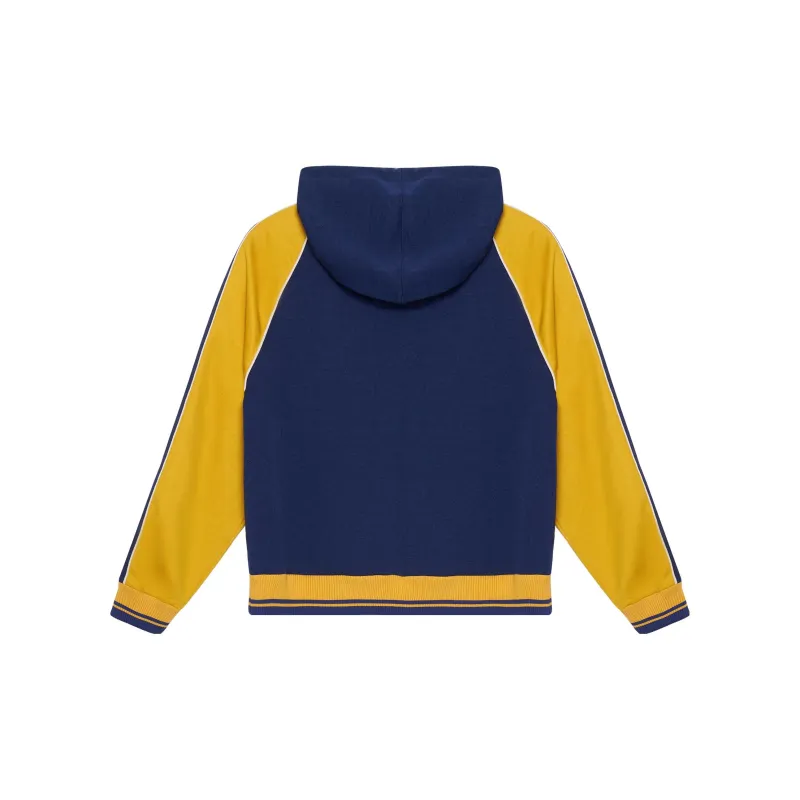 GUCCI Gg Supreme Colorblock Hoodie-1