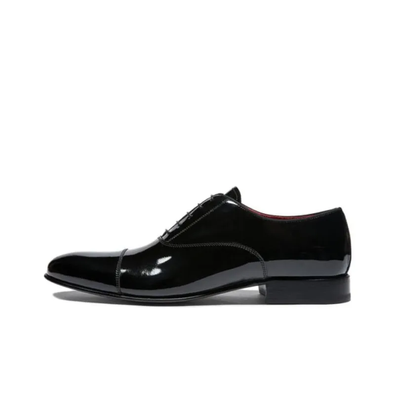 SCAROSSO Rodrigo Patent-leather Oxford Shoes-0